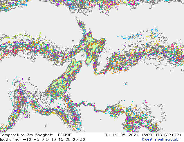     Spaghetti ECMWF  14.05.2024 18 UTC