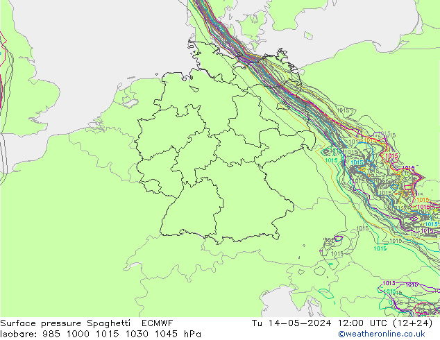     Spaghetti ECMWF  14.05.2024 12 UTC