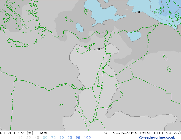 RV 700 hPa ECMWF zo 19.05.2024 18 UTC