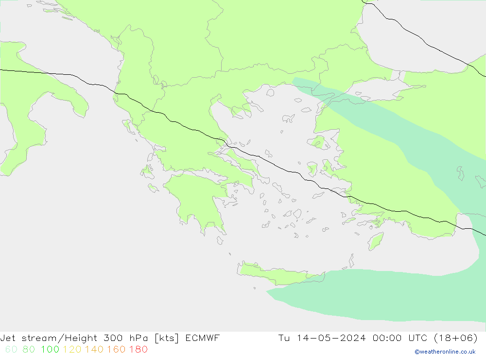 Jet Akımları ECMWF Sa 14.05.2024 00 UTC