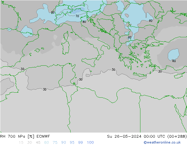 RV 700 hPa ECMWF zo 26.05.2024 00 UTC