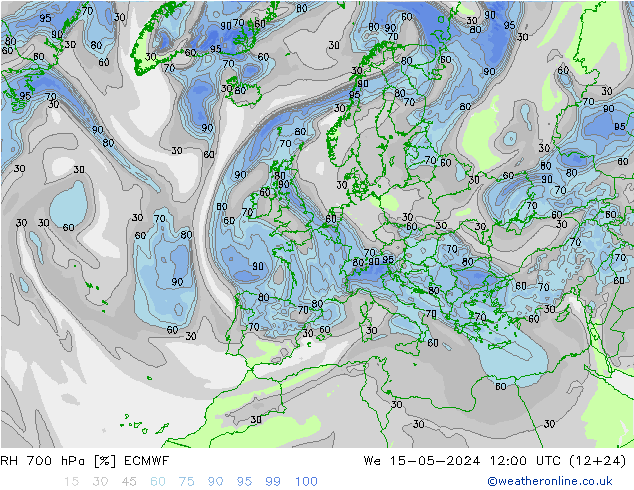 RV 700 hPa ECMWF wo 15.05.2024 12 UTC