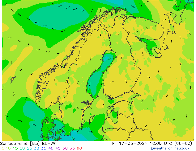  10 m ECMWF  17.05.2024 18 UTC