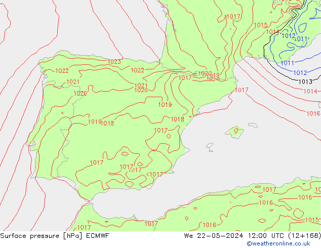      ECMWF  22.05.2024 12 UTC