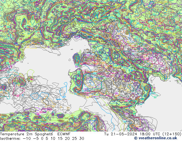     Spaghetti ECMWF  21.05.2024 18 UTC