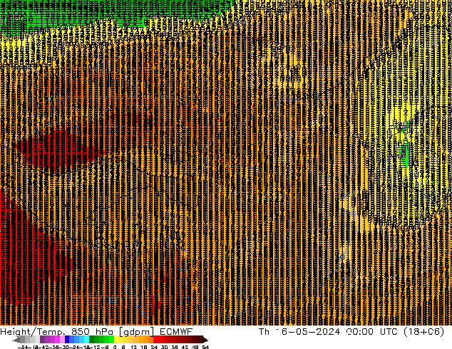 Height/Temp. 850 hPa ECMWF 星期四 16.05.2024 00 UTC
