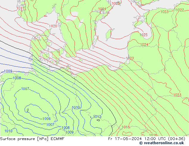      ECMWF  17.05.2024 12 UTC