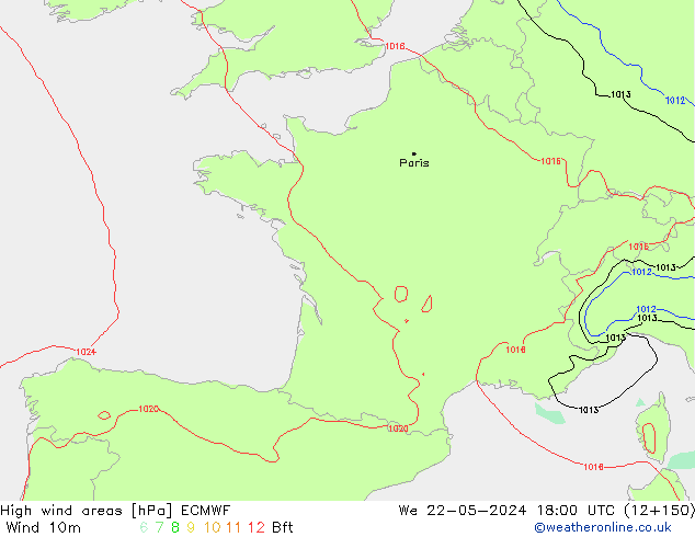 Sturmfelder ECMWF Mi 22.05.2024 18 UTC