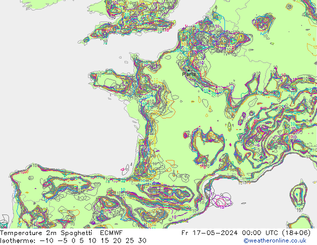     Spaghetti ECMWF  17.05.2024 00 UTC