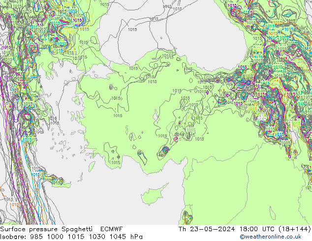     Spaghetti ECMWF  23.05.2024 18 UTC