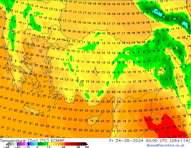     ECMWF  24.05.2024 00 UTC