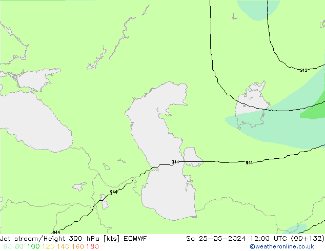 Polarjet ECMWF Sa 25.05.2024 12 UTC