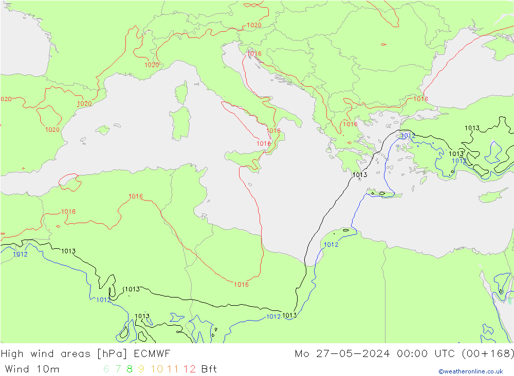 Sturmfelder ECMWF Mo 27.05.2024 00 UTC