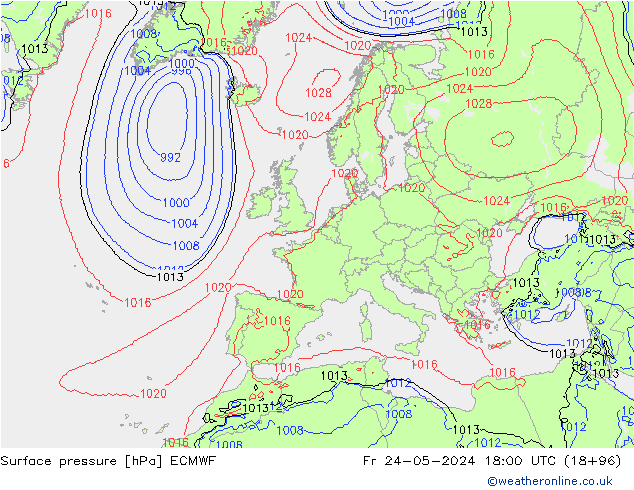      ECMWF  24.05.2024 18 UTC
