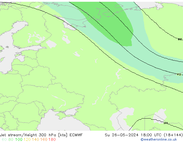 Courant-jet ECMWF dim 26.05.2024 18 UTC
