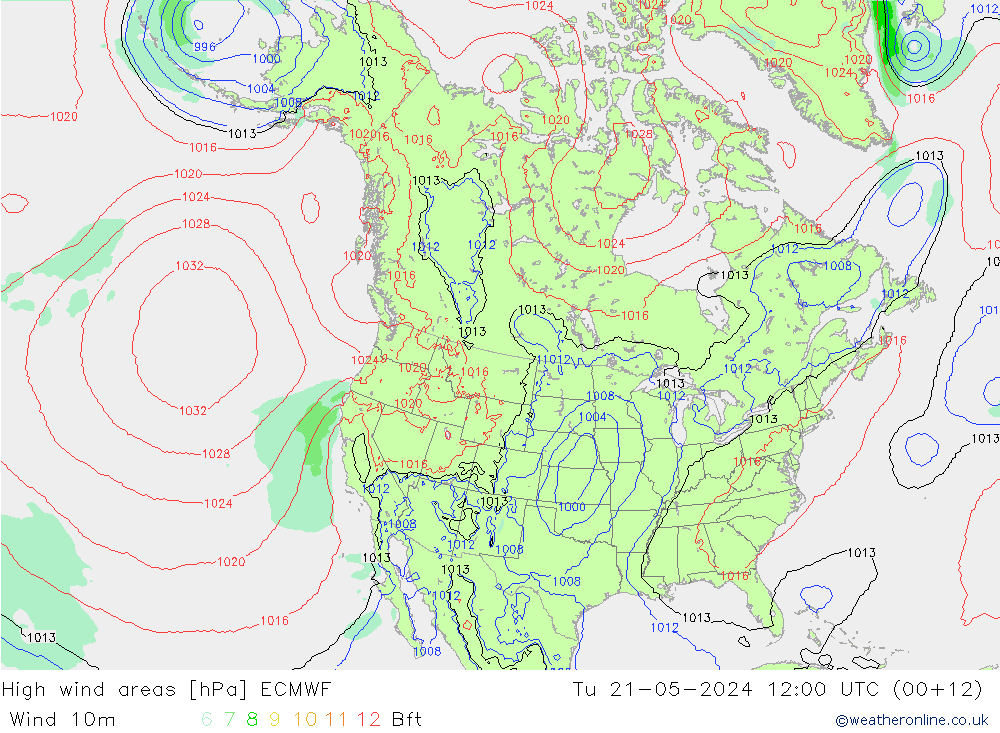 Sturmfelder ECMWF Di 21.05.2024 12 UTC