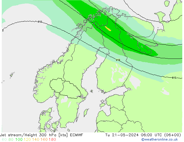 Courant-jet ECMWF mar 21.05.2024 06 UTC