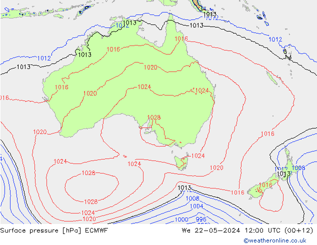      ECMWF  22.05.2024 12 UTC