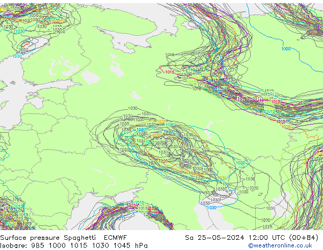     Spaghetti ECMWF  25.05.2024 12 UTC