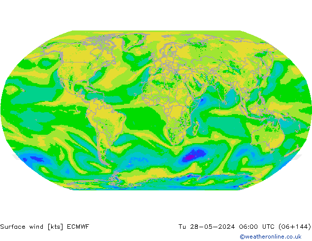  10 m ECMWF  28.05.2024 06 UTC