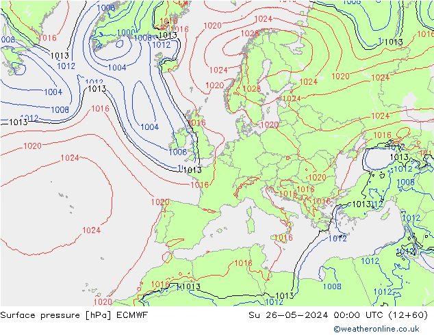      ECMWF  26.05.2024 00 UTC