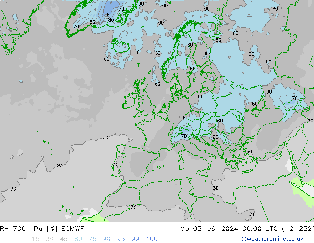 RV 700 hPa ECMWF ma 03.06.2024 00 UTC