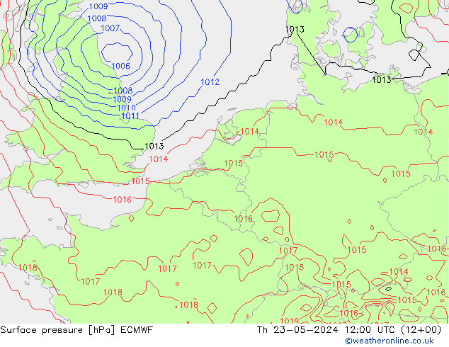      ECMWF  23.05.2024 12 UTC