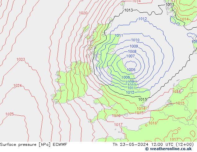      ECMWF  23.05.2024 12 UTC