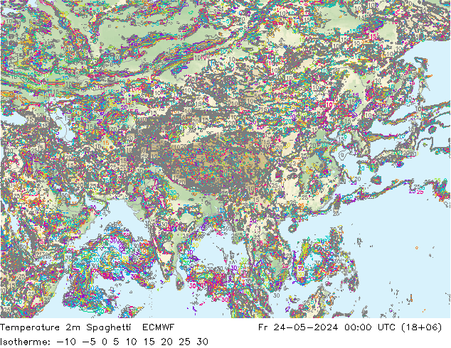     Spaghetti ECMWF  24.05.2024 00 UTC