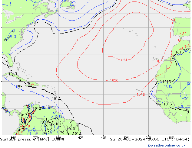      ECMWF  26.05.2024 00 UTC