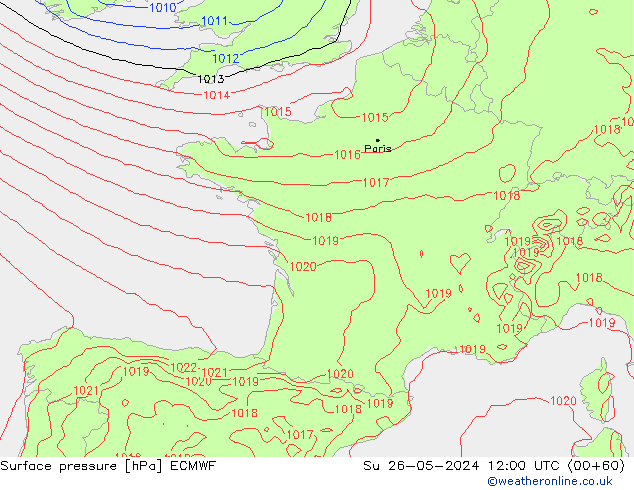      ECMWF  26.05.2024 12 UTC