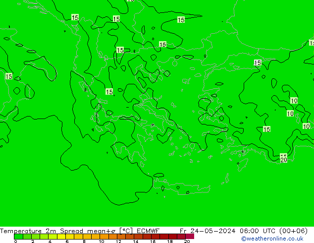     Spread ECMWF  24.05.2024 06 UTC