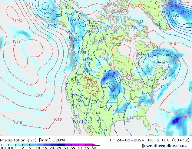 opad (6h) ECMWF pt. 24.05.2024 12 UTC