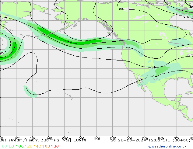 джет ECMWF Вс 26.05.2024 12 UTC