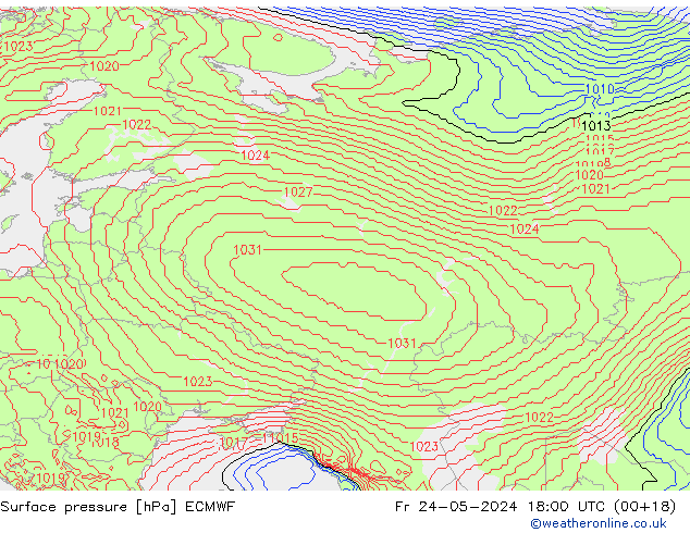      ECMWF  24.05.2024 18 UTC