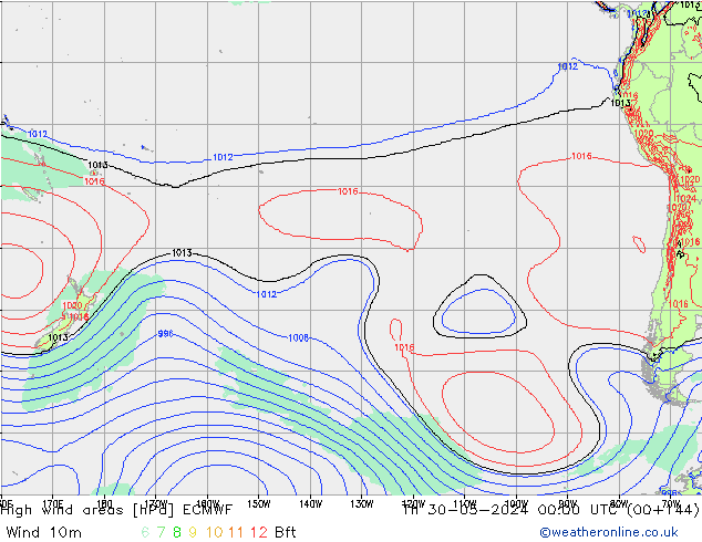 Sturmfelder ECMWF Do 30.05.2024 00 UTC