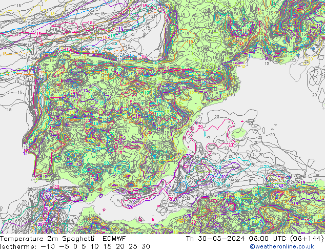     Spaghetti ECMWF  30.05.2024 06 UTC