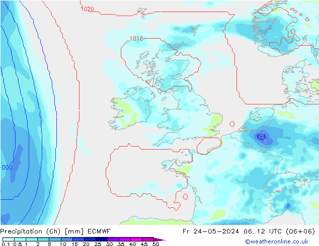 opad (6h) ECMWF pt. 24.05.2024 12 UTC