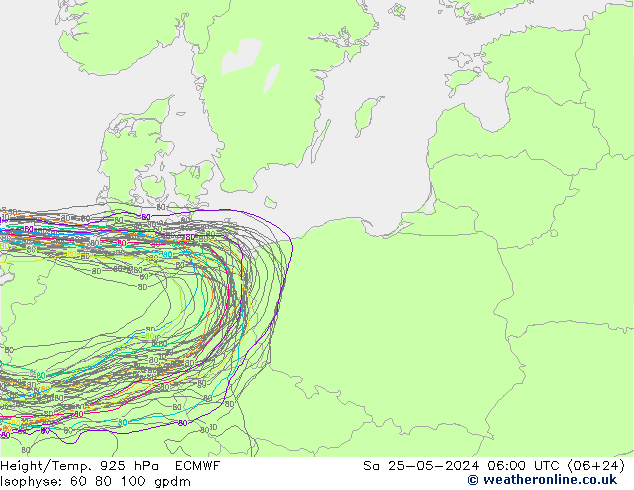 Height/Temp. 925 hPa ECMWF  25.05.2024 06 UTC