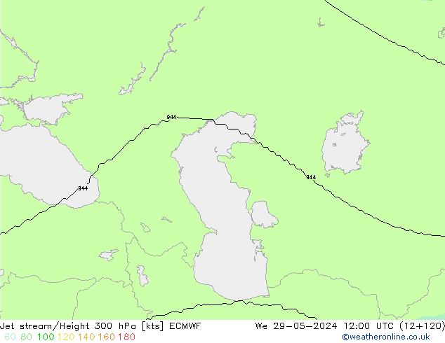 Polarjet ECMWF Mi 29.05.2024 12 UTC