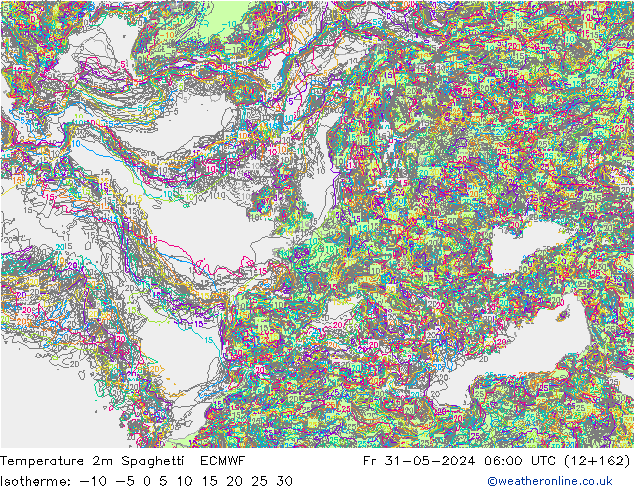     Spaghetti ECMWF  31.05.2024 06 UTC