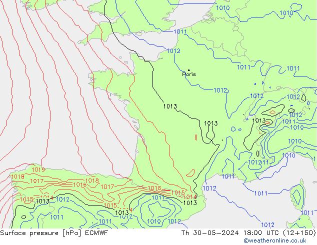      ECMWF  30.05.2024 18 UTC