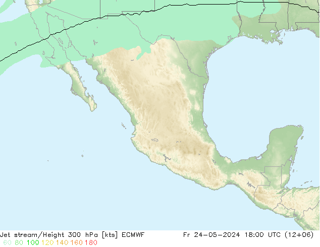 Polarjet ECMWF Fr 24.05.2024 18 UTC