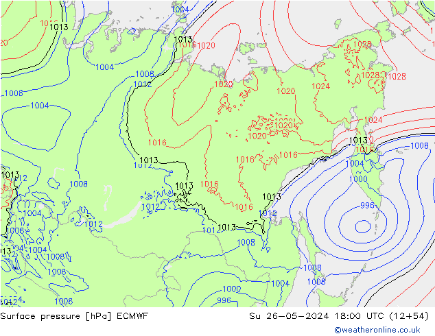      ECMWF  26.05.2024 18 UTC