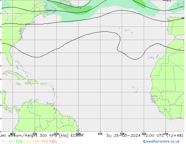 джет ECMWF Вс 26.05.2024 12 UTC