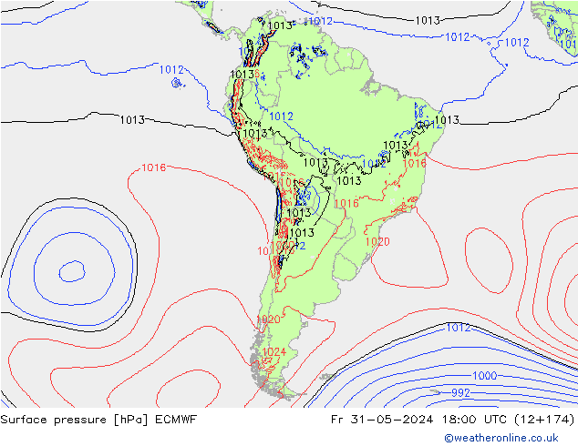      ECMWF  31.05.2024 18 UTC