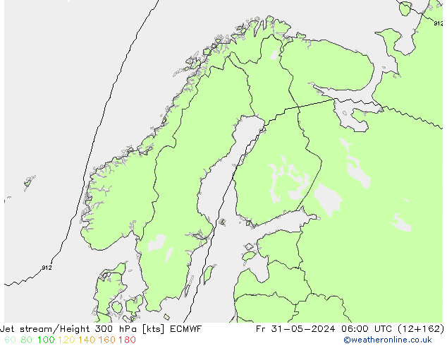 джет ECMWF пт 31.05.2024 06 UTC