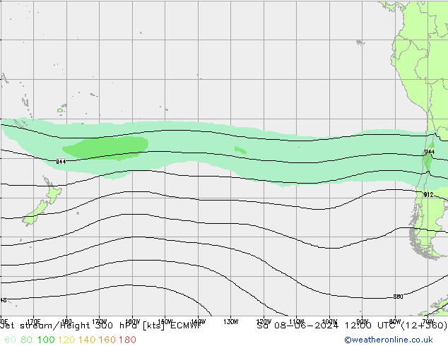 джет ECMWF сб 08.06.2024 12 UTC