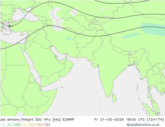 Courant-jet ECMWF ven 31.05.2024 18 UTC