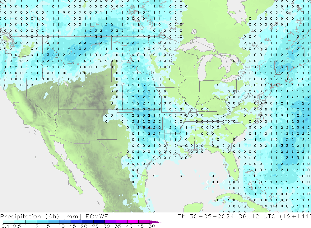  (6h) ECMWF  30.05.2024 12 UTC